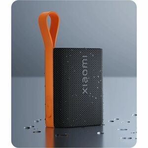 MI MDZ-37-DB Portable Bluetooth Speaker System - 5 W RMS - Black - 100 Hz to 20 kHz - Battery Rechargeable - 1