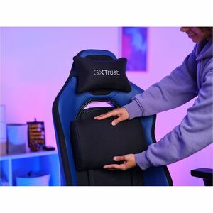 Trust GXT 714B RUYA Gaming-Stuhl - Nylon, Plastik, Holz - Blau