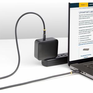 StarTech.com 1 Meter USB-C Ladekabel, USB-IF zertifiziert, USB C auf USB C Schnellladekabel, 240W PD 3.1 EPR, USB C 2.0 La