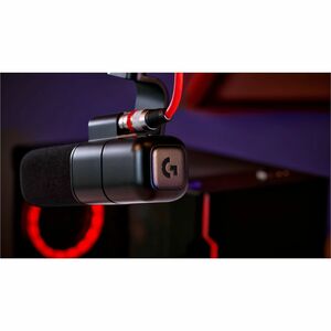 Mikrofon für Broadcasting, Profi-Audio Logitech G Yeti - Kabelgebunden - Dynamisch - Schwarz - Super-Kardioid - XLR - Dämp