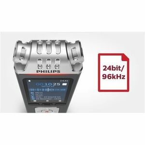 Philips VoiceTracer Audio Recorder - [Built-in] Microphone, Speaker - Omni-directional Microphone - 8 GB Flash Memory - mi