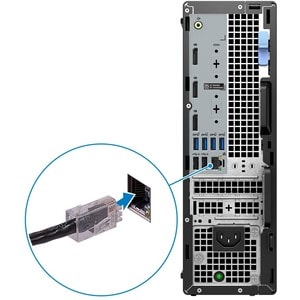 Dell Precision 3000 3460 Workstation - Core i7 14. Gen. i7-14700 - vPro-Technologie - 16 GB - 512 GB SSD - Kleiner Formfak
