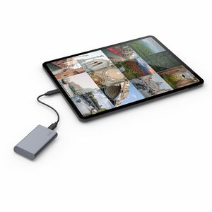 SSD Portable LaCie Secure - 2.5" Externe - 500 Go - USB Type C, USB 3.0, USB 3.1 Type C - 256-bit AES Norme de cryptage
