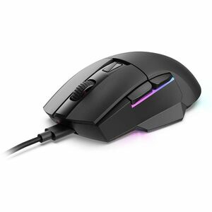 Sharkoon SKILLER SGM50W Gaming Mouse - Radio Frequency - USB Type C - Optical - 6 Button(s) - Black - Cable/Wireless - 10 