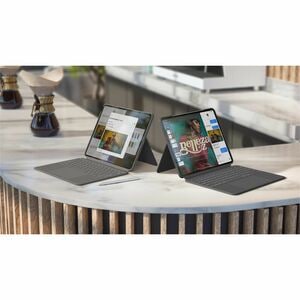 Logitech Combo Touch Tastatur/Cover für 27,9 cm (11 Zoll) Apple iPad Air 11 (2024), iPad Air (5. Generation), iPad Air 11 