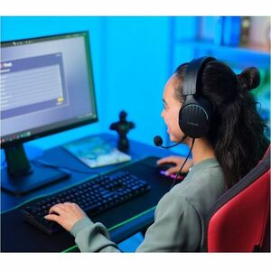 Casque de jeu Trust Fayzo 490 - Filaire - Design Supra-auriculaire - Stéréo - Couleur Noir - Binaural - Contour d'Oreille 