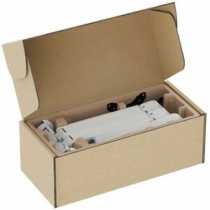 Neomounts NEXT Slim Mounting Arm for Monitor - White - Landscape/Portrait - Height Adjustable - 2 Display(s) Supported - 4