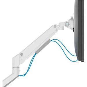 Neomounts NEXT Slim Mounting Arm for Flat Panel Display, Curved Screen Display, Monitor, Display Screen - White - Height A