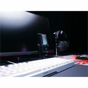 Microphone pour Enregistrement, Diffusion en continu, Vidéo, Jeux, Monitoring XTRFY Ngale CX-NGALE-R-RGB-BLACK - Filaire -