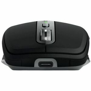Logitech MX Anywhere 3S Mouse - Bluetooth - USB - Darkfield - 6 Button(s) - Space Gray - Wireless - Rechargeable - 8000 dp
