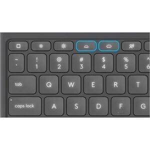 Logitech Combo Touch Keyboard/Cover Case for 27.9 cm (11") Apple iPad Pro 11 (2024) Tablet - Graphite - Scuff Resistant, S