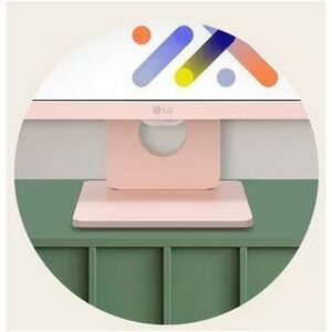 LG MyView 27SR50F-P 27" Class Full HD Smart LCD Monitor - 16:9 - Pink - 27" Viewable - In-plane Switching (IPS) Technology