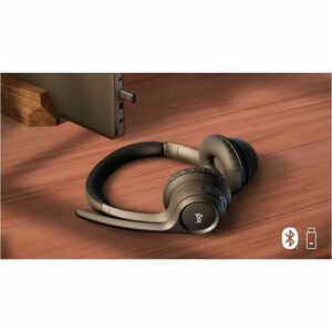 Zone 305 - Wireless Headset (UC version) with Bluetooth Adapter - MIDNIGHT BLACK