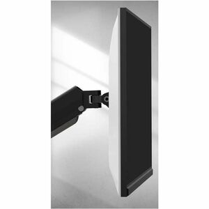 j5create JTSA102 Mounting Arm for Monitor - Black - Landscape/Portrait - Height Adjustable - 2 Display(s) Supported - 43.2
