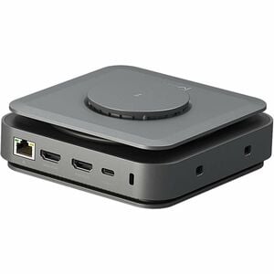 j5create JCD3199 USB Type C Docking Station for TV - Charging Capability - Memory Card Reader - SD - Space Gray - 2 Displa
