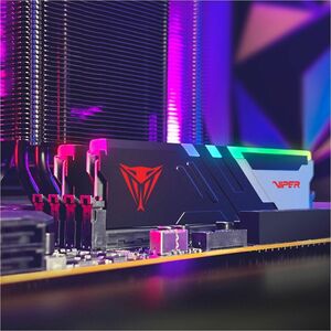 VIPER Venom 32GB (2 x 16GB) DDR5 SDRAM Memory Kit - 32 GB (2 x 16GB) - RGB - DDR5-6000/PC5-48000 DDR5 SDRAM - 6000 MHz - C