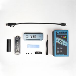 VIPER Drive Enclosure PCI Express NVMe 3.0 x4 - USB 3.2 (Gen 2) Host Interface - Hot Swappable Bays - 1 x SSD Supported - 