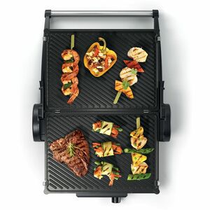 Bosch TCG4104 Bistecchiera Rosso, Rosso, Metallo, Rettangolare, Manopola, 328 x 238 mm, Alluminio