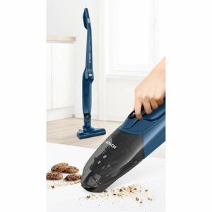 Scopa elettrica Bosch BBHF216 senza filo - Blu notte - 400 mL Capacità polvere - Pennello - Tappeto - Batteria - Batteria 
