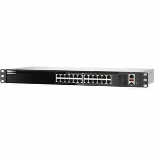 QNAP QSW-M3224-24T 24 Ports Manageable Ethernet Switch - 10 Gigabit Ethernet - 10GBase-T - 3 Layer Supported - 116.90 W Po