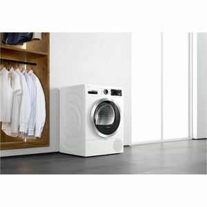 Asciugatrice elettrica Bosch WQB245B0IT Caricamento Frontale Condensatore/pompa di calore - Bianco - Smart Connect