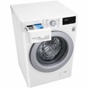 Lavatrice LG F2WV3S7S4E Caricamento Frontale 7 kg - Bianco - Funzione vapore - 1200 Velocità centrifuga (rpm)
