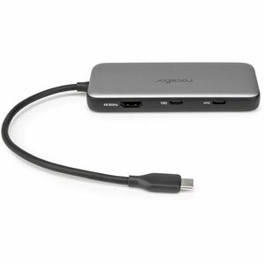 Rocstor Type-C to HDMI/USB-A 10GX2/Type-C 10G data/SD/TF/PD Charging with DP1.4 Alt mode - for Monitor, Desktop PC, Notebo