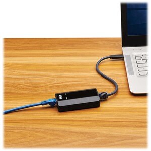 Tripp Lite series NetDirector B055-001-C Video Adapter - TAA Compliant - 1 x USB Type C - Male - 1 x RJ-45 Network - Femal