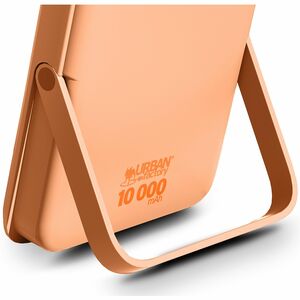 Urban Factory Magnee Power Bank - Apricot Ice - For iPhone - 10000 mAh - 15 W - 4.50 A, 3 A - USB Type-C Connector - 2 x U