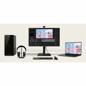 LG 24BA400-B 24" Class Full HD LED Monitor - 16:9 - 23.8" Viewable - In-plane Switching (IPS) Technology - LED Backlight -