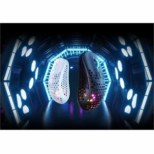 CHERRY XTRFY M42W-RGB-WHITE Rato para jogos - Frequência de rádio - USB, USB Tipo C - Ótico - Branco - Sem fios - 2.40 GHz