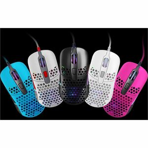 CHERRY XTRFY M42-RGB-WHITE Rato para jogos - USB tipo A, USB - Ótico - Branco - 1 - Cabo - 16000 dpi - Roda de deslocação 