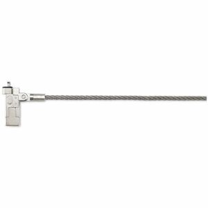 Kensington Slim NanoSaver 2.0 Cable Lock For Notebook - 1.80 m Cable - Patented T-bar/Key Lock - Plastic, Nylon, Stainless