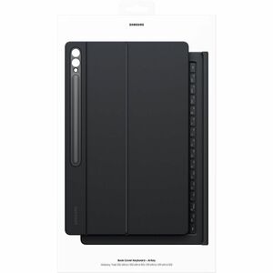 Samsung Book Cover Tastatur/Cover (Buchfalz) Samsung Galaxy Tab S10 Ultra, Galaxy Tab S9 Ultra Tablet - Schwarz - 327 mm H