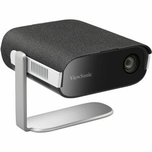 ViewSonic M1X Portable LED Projector with Smart Stand, Harman Kardon Speakers, Built-In Battery, H/V Keystone, 4 Corner Ad