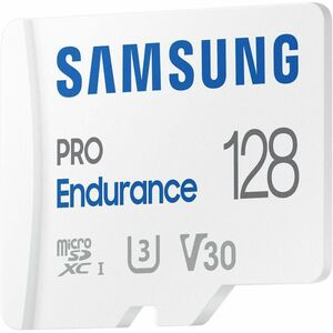 Samsung PRO Endurance MB-MJ128K 128 GB Class 10/UHS-I (U3) V30 microSDXC - 100 MB/s Read - 40 MB/s Write - 120 Month Warranty