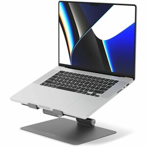 Hyper HyperSpace HS1150GYGL Height Adjustable Notebook Stand - Up to 40.6 cm (16") Screen Support - 55.9 cm Height x 21.1 