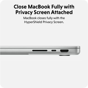 HyperShield HS5113GL 3H Anti-glare Privacy Screen Filter for Apple - For 34.5 cm (13.6") LCD MacBook Air - Anti-microbial 