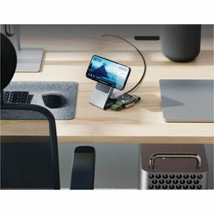 Alogic Matrix+ Power Bank - Black - For Qi-enabled Device - 5000 mAh - 12 V Input - Black