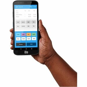 Elo M51 Robust Handheld Terminal - 2D, 1D - 5G, 4G, 3G, LTE, 5G LTE - Schwarz - SE4100Scan Engine - QCM6490 - 15,2 cm (6 Z