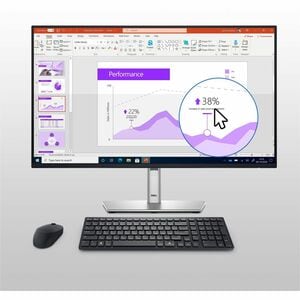 Dell KM555 Tastatur & Maus - QWERTZ - Deutsch - Retail Box - Tastatur, Kabellos, Bluetooth/RF, 5.1 2,40 GHz USB, Plunger, 