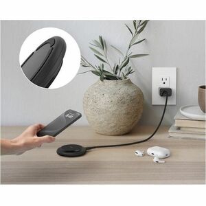 Belkin BoostCharge Magnetic Wireless Charging Pad with Qi2 15W - For Qi2-enabled Device, iPhone, Earbud - Input connectors