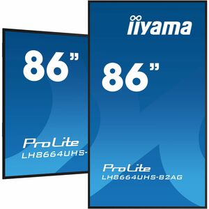 iiyama ProLite LH8664UHS-B2AG 2174,24 mm LCD Digital-Signage-Display - 24 Stunden/7 Tage Betrieb - IPS-Technologie (In-Pla