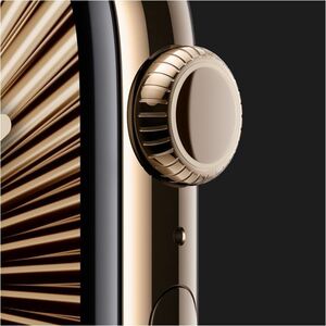 Apple Watch Series 10 Smart Watch - 46 mm Case Height - 39 mm Case Width - Doré Case Color - Doré Band Color - Fonction ph