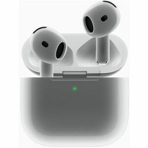 Apple AirPods 4 True Wireless Earbud Stereo Earset - White - Siri - Binaural - In-ear - Bluetooth