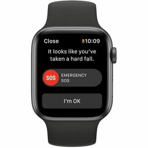 Apple Watch SE Smartwatch - 40 mm Case Height - 34 mm Case Width - Mitternacht Case Color - Mitternacht Band Color - Alumi