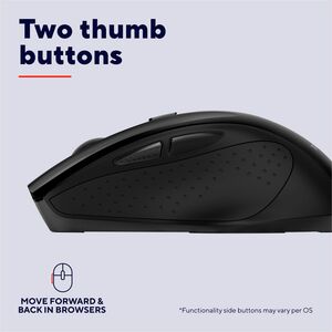 Trust Nito Maus - Funkfrequenz - USB 3.0 Typ A - Optisch - 5 Taste(n) - Schwarz - Kabellos - 10 m - 2,40 GHz - 2200 dpi Au