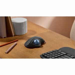 Logitech ERGO M575S Trackball - Bluetooth/Radio-Frequenz - USB Typ-A - Optisch - 5 Taste(n) - 3 Programmable Button(s) - B