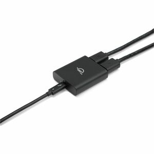 OWC Thunderbolt Dual DisplayPort Adapter - 1 x USB Type C - Female - 2 x DisplayPort 1.4 Digital Audio/Video - Female - 76
