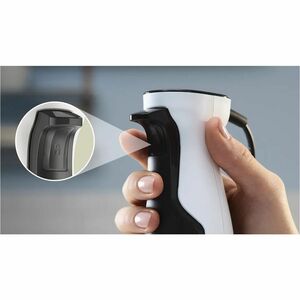 Frullatore a mano Bosch ErgoMaster MSM4W420 - Con dorsi plastici - Taglia - 800 W - 4 Pezzi - 1,40 m - 230 V ca - Bianco